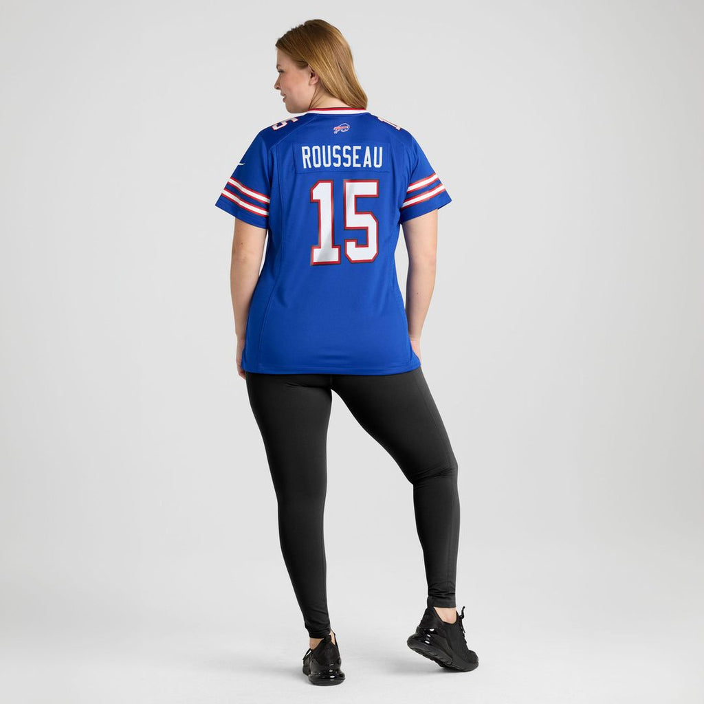Gregory Rousseau Buffalo Bills Women's Team Game Jersey - Royal