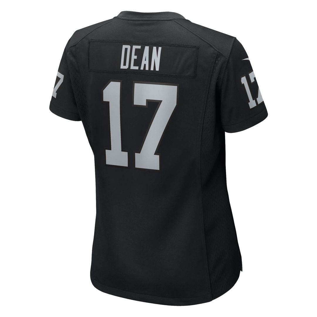 Nakobe Dean Las Vegas Raiders Women's Team Game Jersey - Black