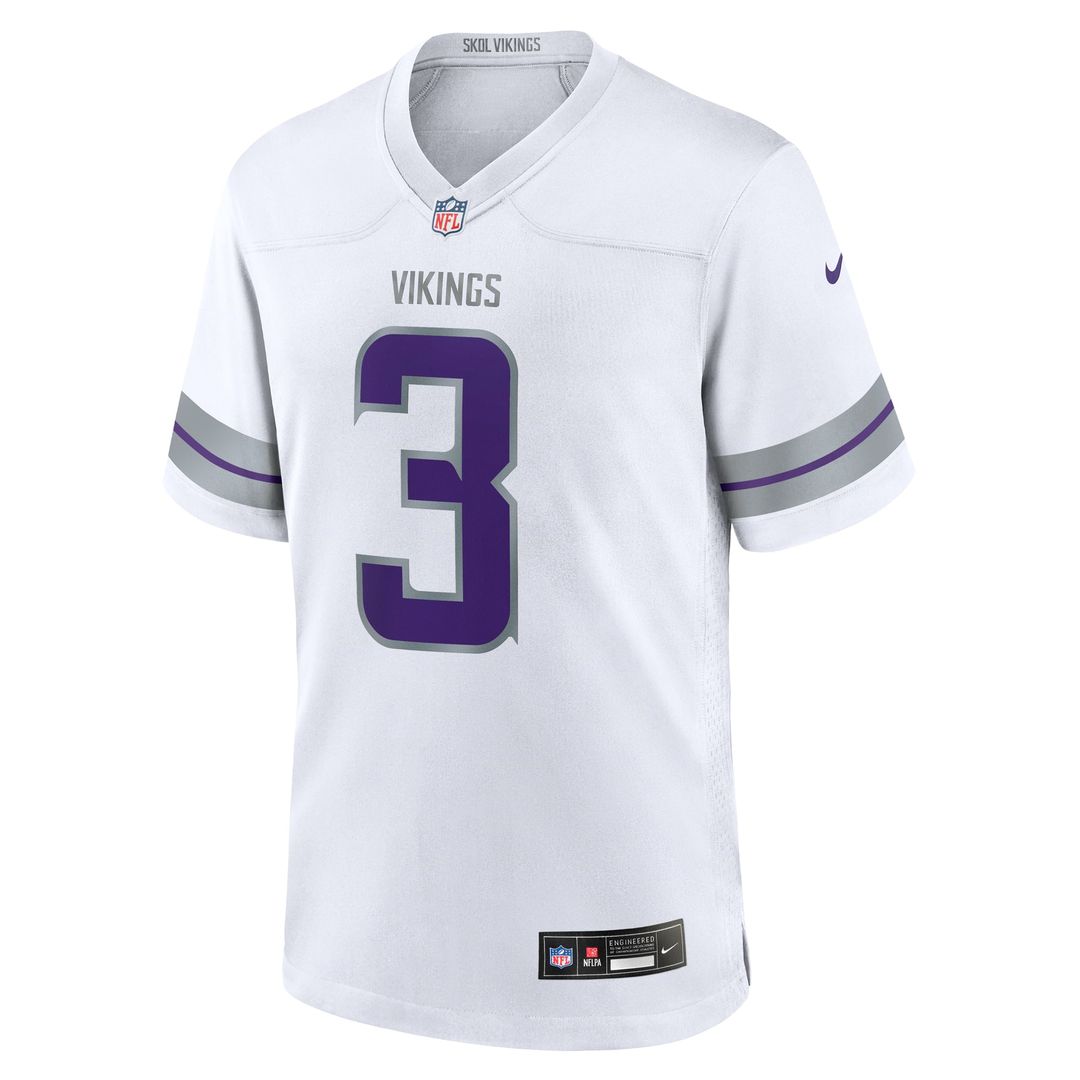 Jordan Addison Minnesota Vikings Game Jersey - Purple
