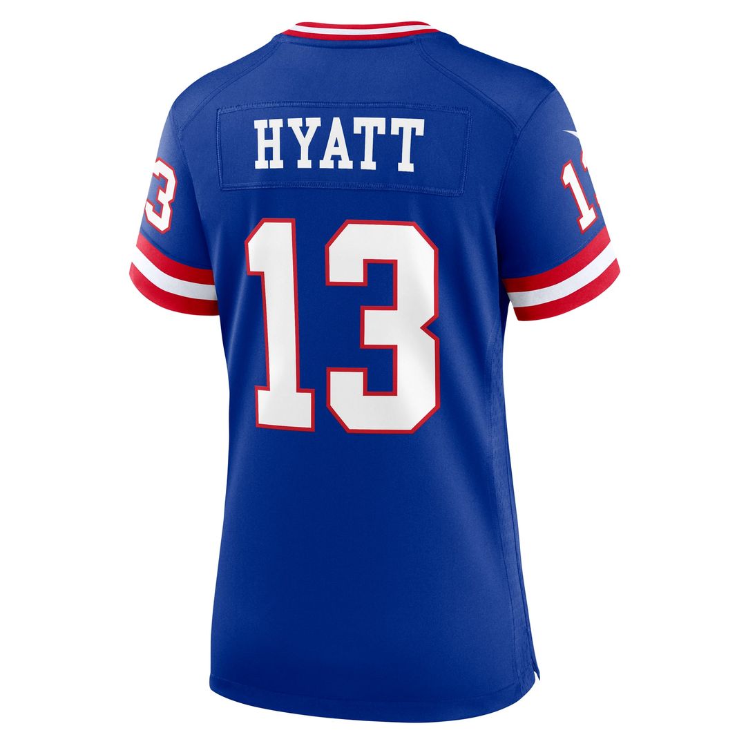 Jalin Hyatt New York Giants Women's Alternate Game Jersey - Century Red