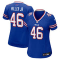 DJ Miller Jr. Buffalo Bills Women's Team Game Jersey - Royal