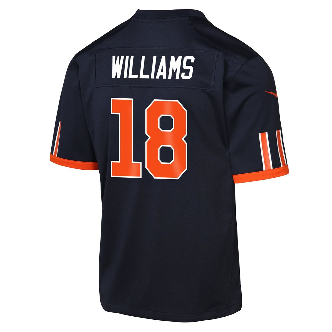 Caleb Williams Chicago Bears Youth 2026 Rivalries Collection Game Jersey - Navy