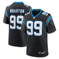 Tershawn Wharton Carolina Panthers Team Game Jersey - Black