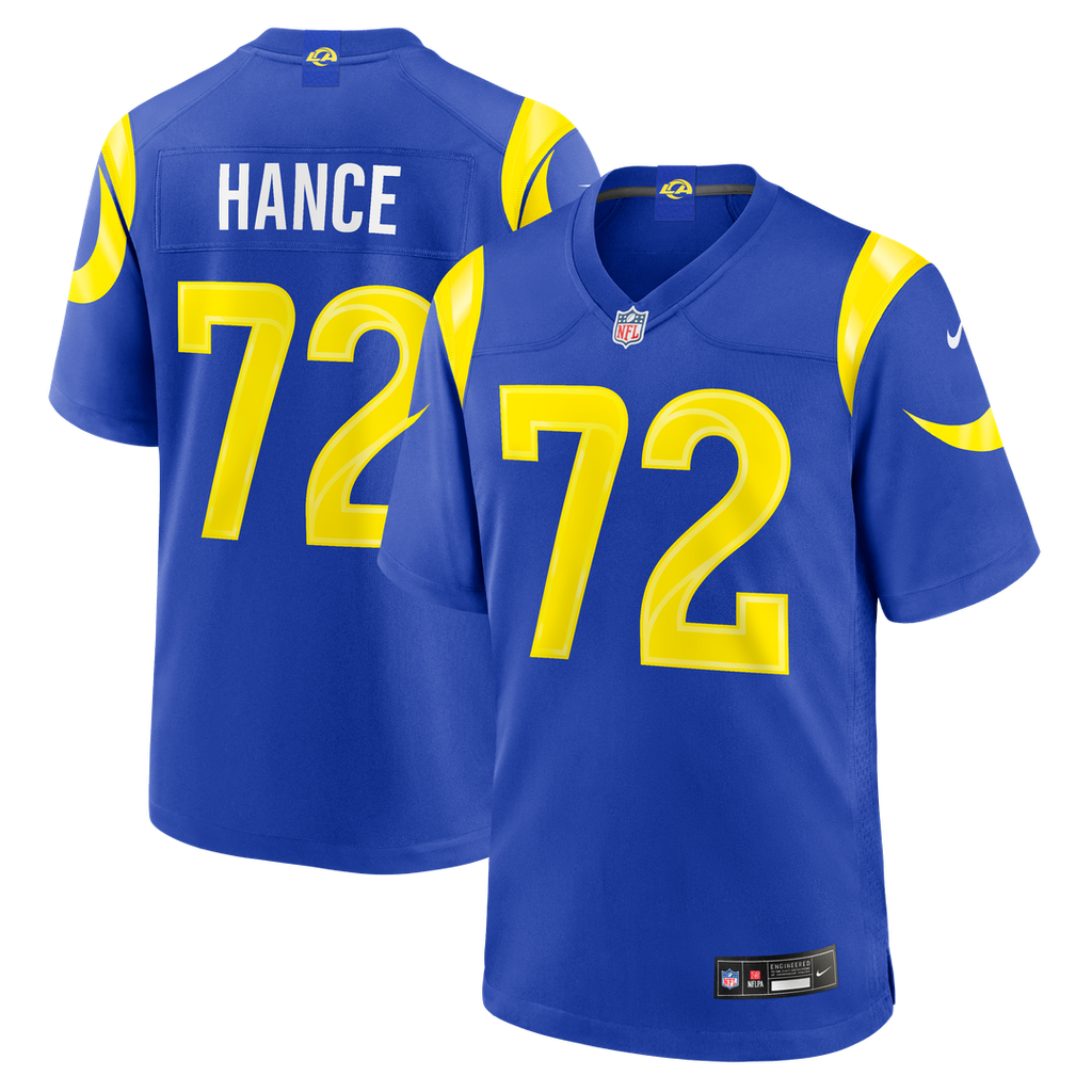 Blake Hance Los Angeles Rams Team Game Jersey - Royal