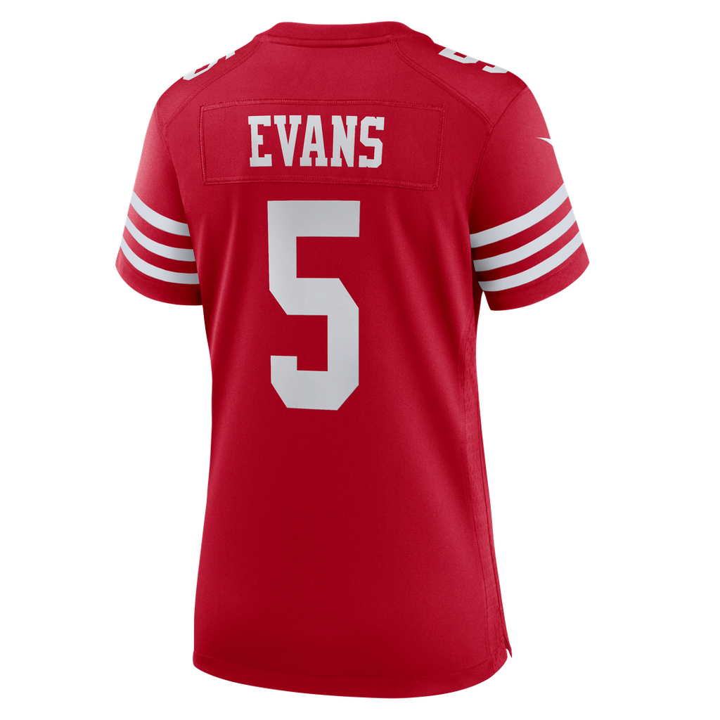 Mike Evans San Francisco 49ers Women's Game Jersey - Scarlet