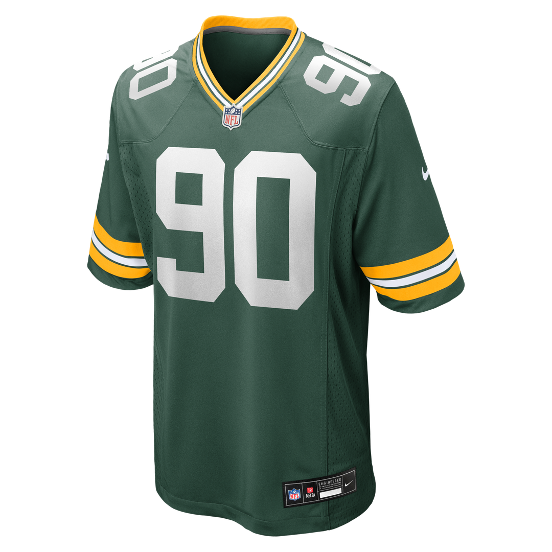 Lukas Van Ness Green Bay Packers Game Jersey - Green