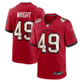 Owen Wright Tampa Bay Buccaneers Team Game Jersey - Red