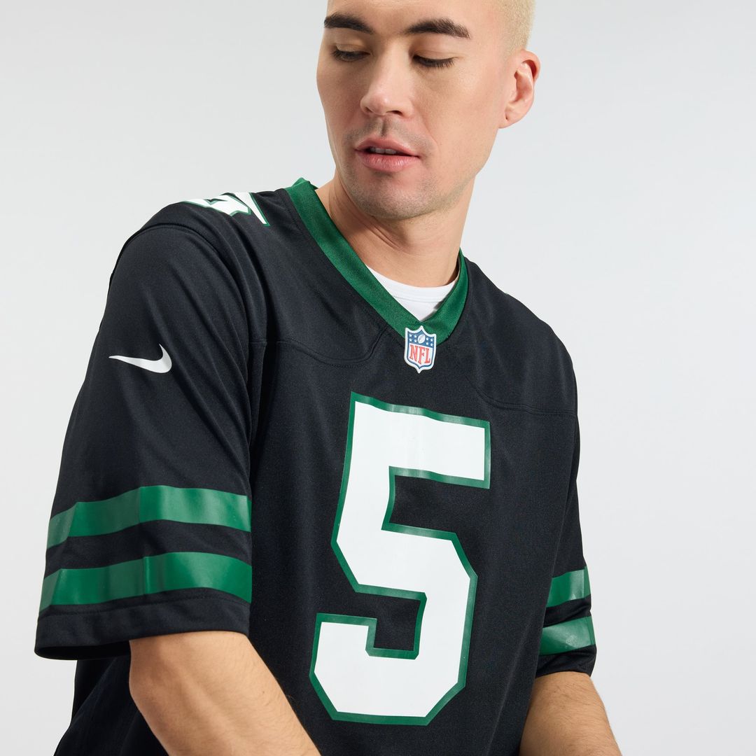 Garrett Wilson New York Jets Game Jersey - Legacy White