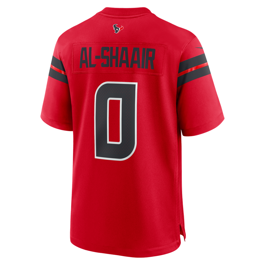 Azeez Al - Shaair Houston Texans Alternate Game Jersey - Red