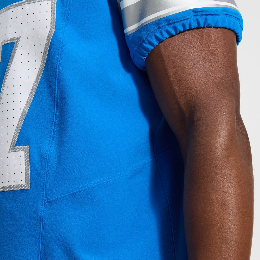 Aidan Hutchinson Detroit Lions Team Vapor F.U.S.E. Elite Jersey - Blue