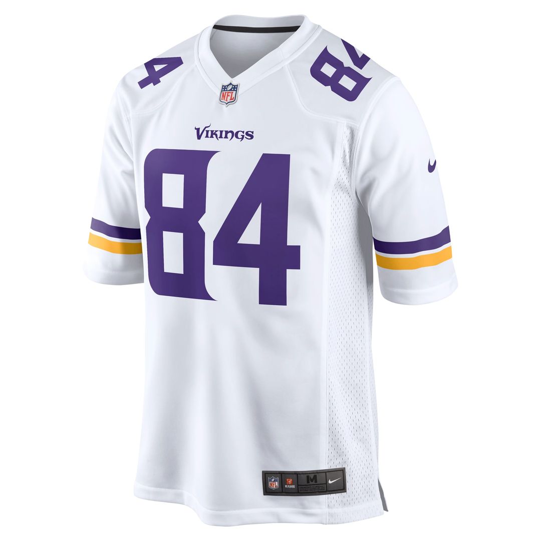 Randy Moss Minnesota Vikings Game Retired Player Jersey - Purple