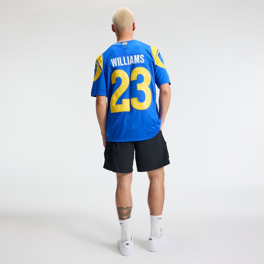 Kyren Williams Los Angeles Rams Team Vapor F.U.S.E. Stitched Limited Jersey - Royal