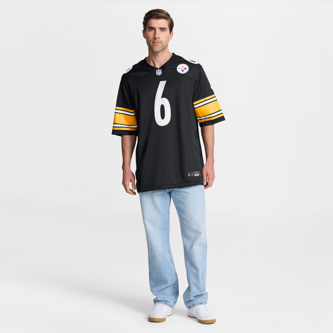 Patrick Queen Pittsburgh Steelers Alternate 1933 Throwback Game Jersey - Gold