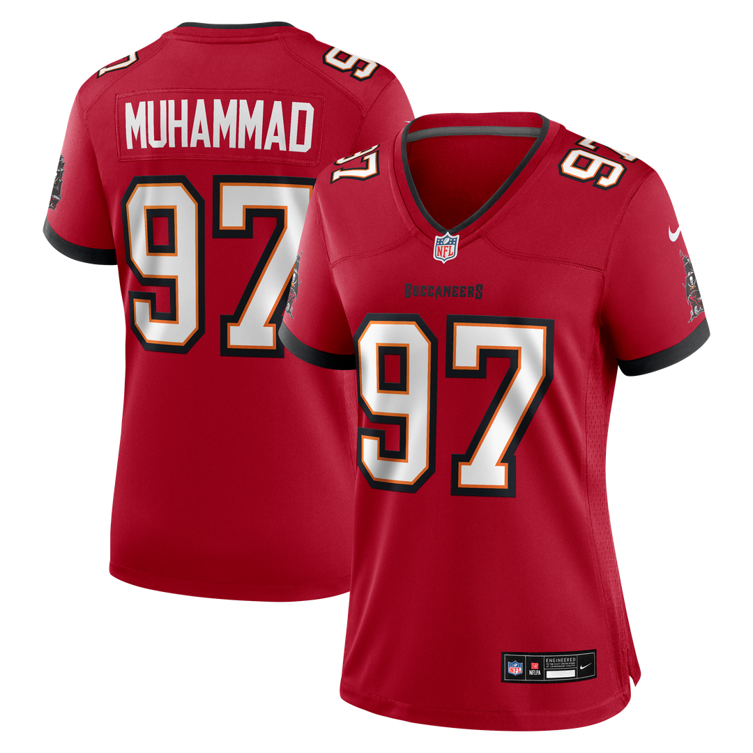 Al - Quadin Muhammad Tampa Bay Buccaneers Women's Team Game Jersey - Red
