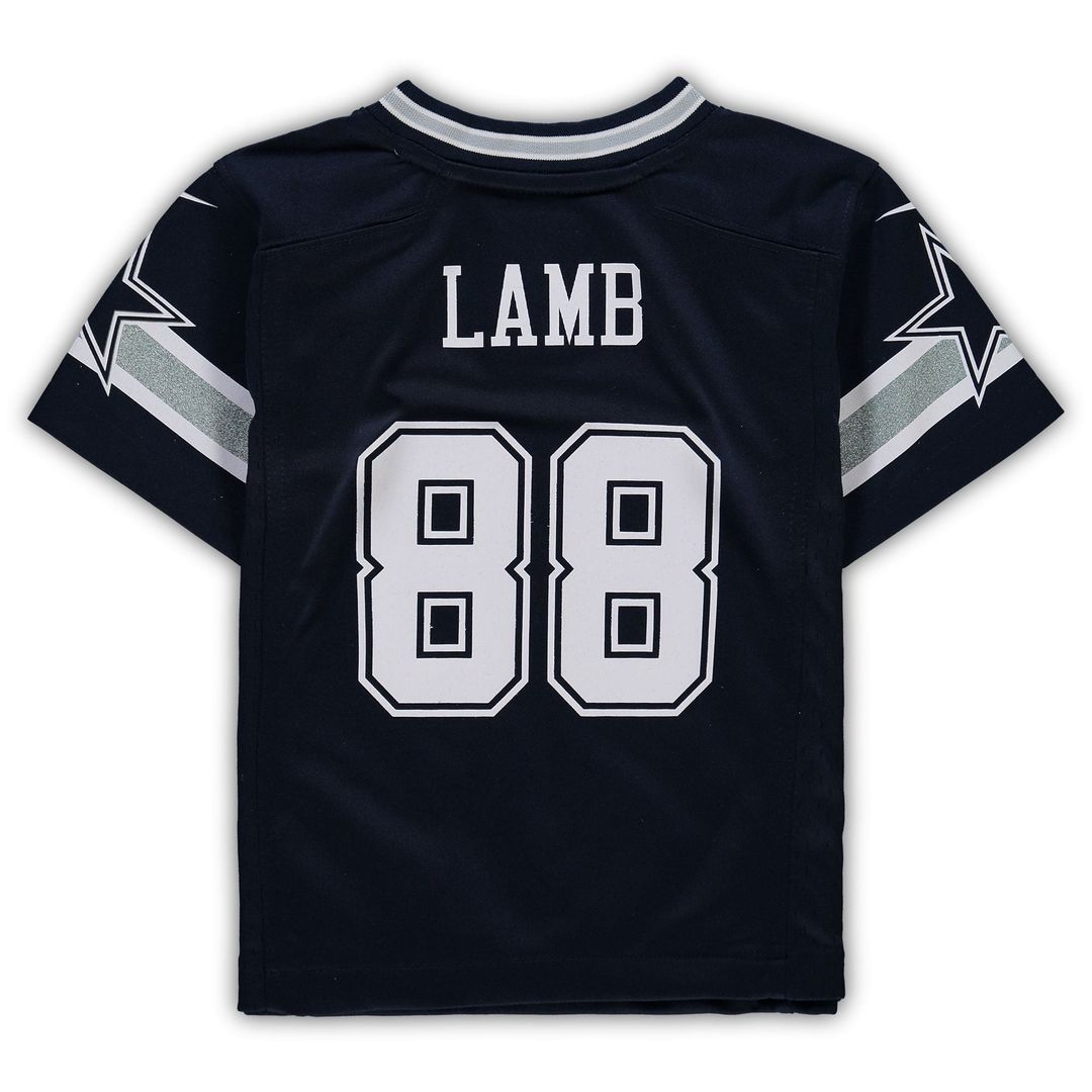 CeeDee Lamb Dallas Cowboys Toddler Player Game Jersey - Navy