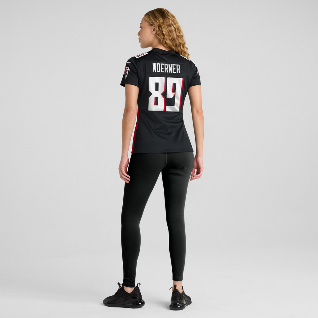 Charlie Woerner Atlanta Falcons Women's Game Jersey - Black
