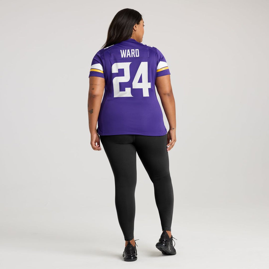 Jay Ward Minnesota Vikings Women's Team Game Jersey - Purple
