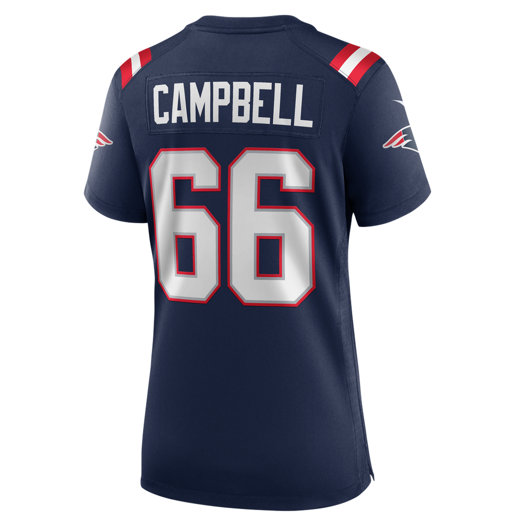 Will Campbell New England Patriots Women's Team Game Jersey - Navy