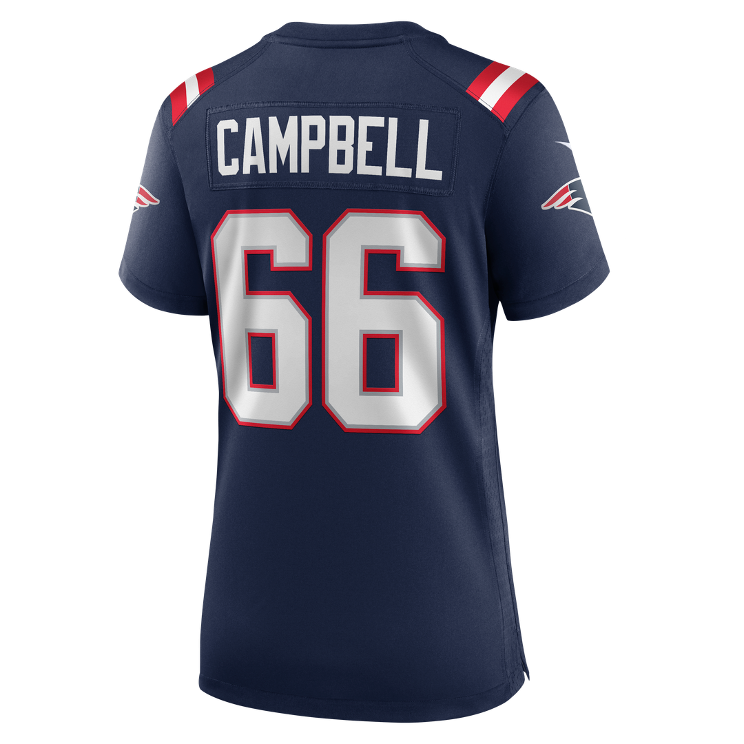 Will Campbell New England Patriots Women's Team Game Jersey - Navy