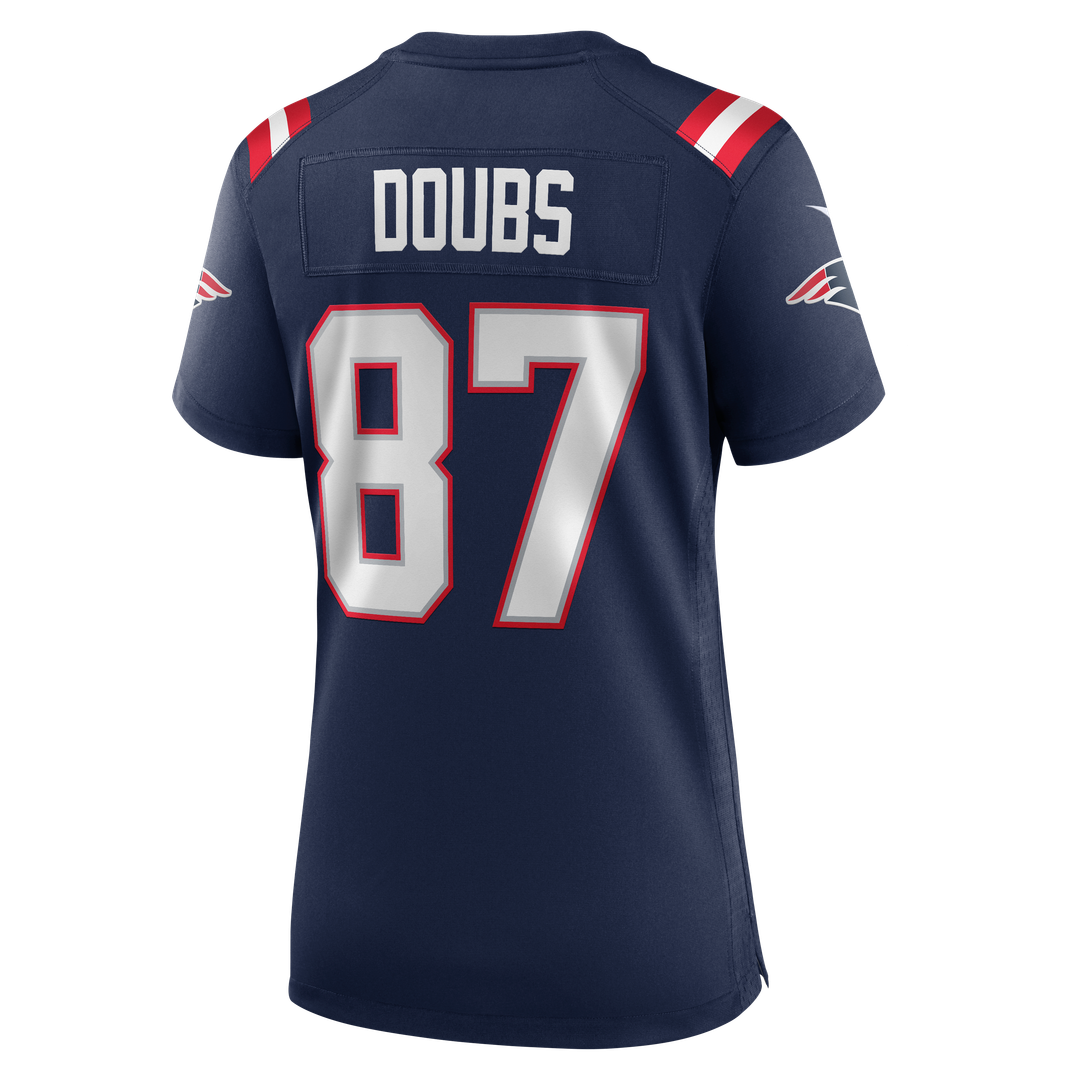 Romeo Doubs New England Patriots Women's Team Game Jersey - Navy