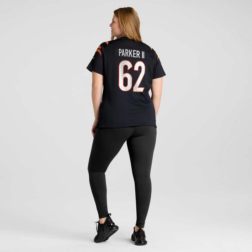 Brian Parker II Cincinnati Bengals Women's Team Game Jersey - Black