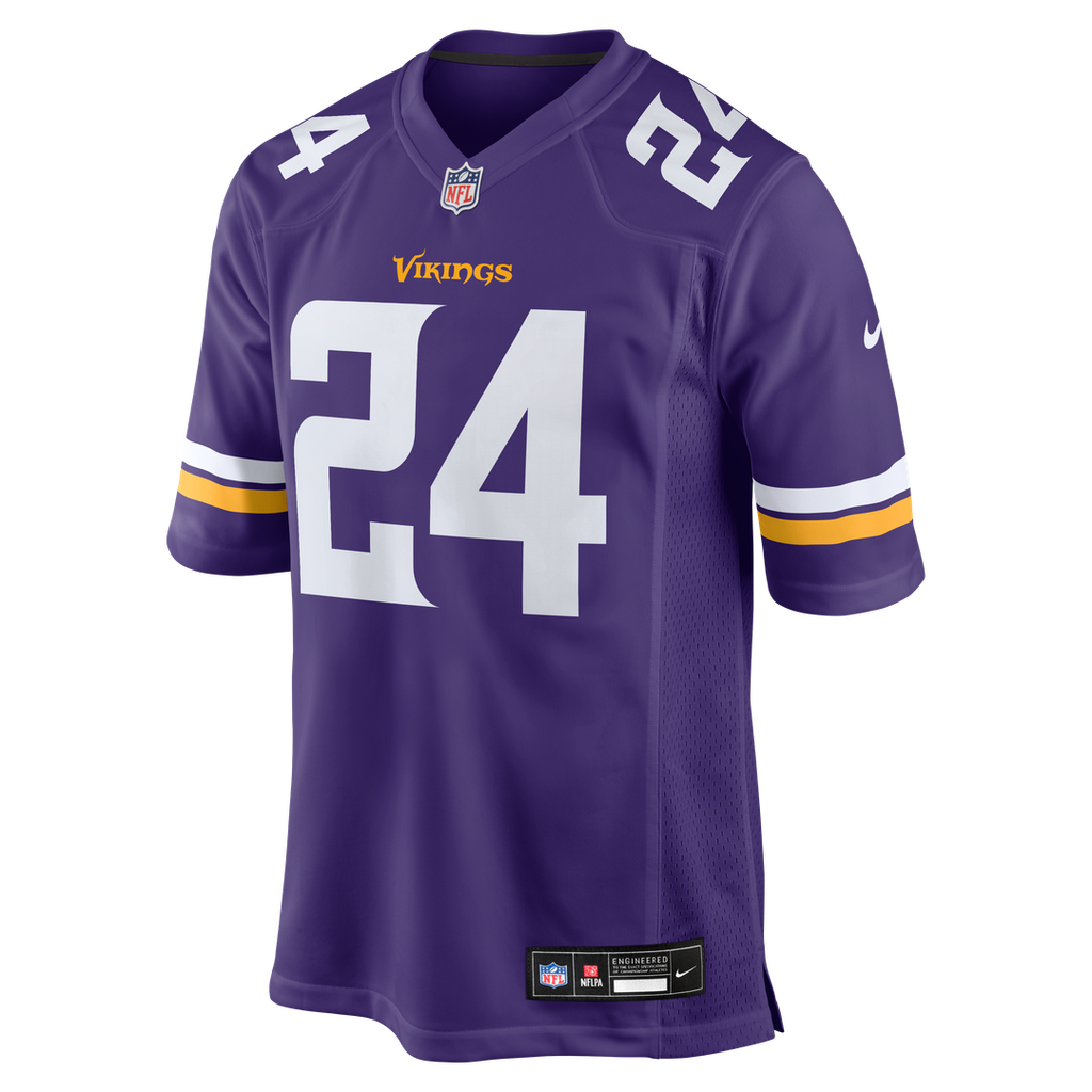 Jay Ward Minnesota Vikings Team Game Jersey - Purple