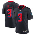 Tank Dell Houston Texans 2nd Alternate Game Jersey - Navy