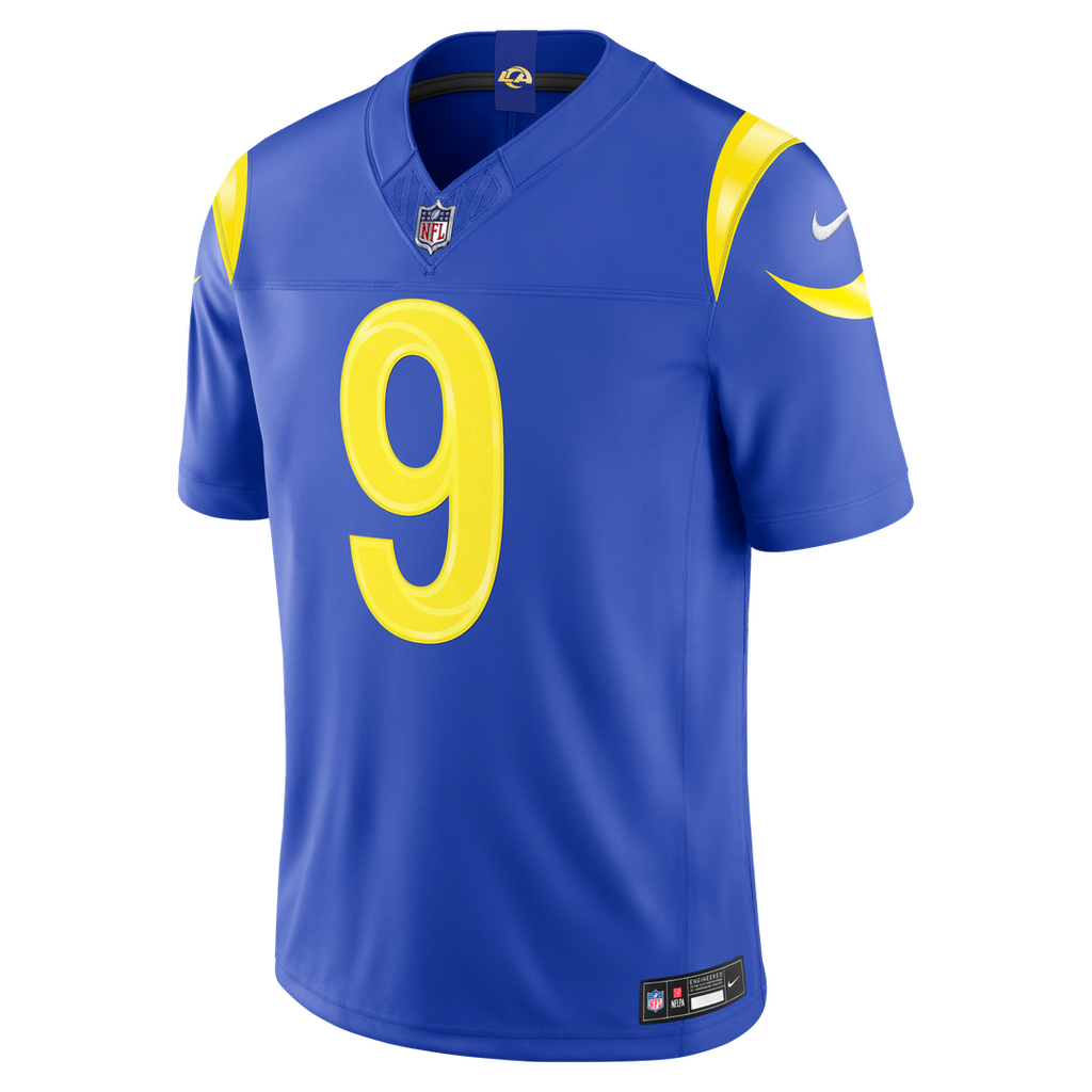 Matthew Stafford Los Angeles Rams Team Vapor F.U.S.E. Stitched Limited Jersey - Royal