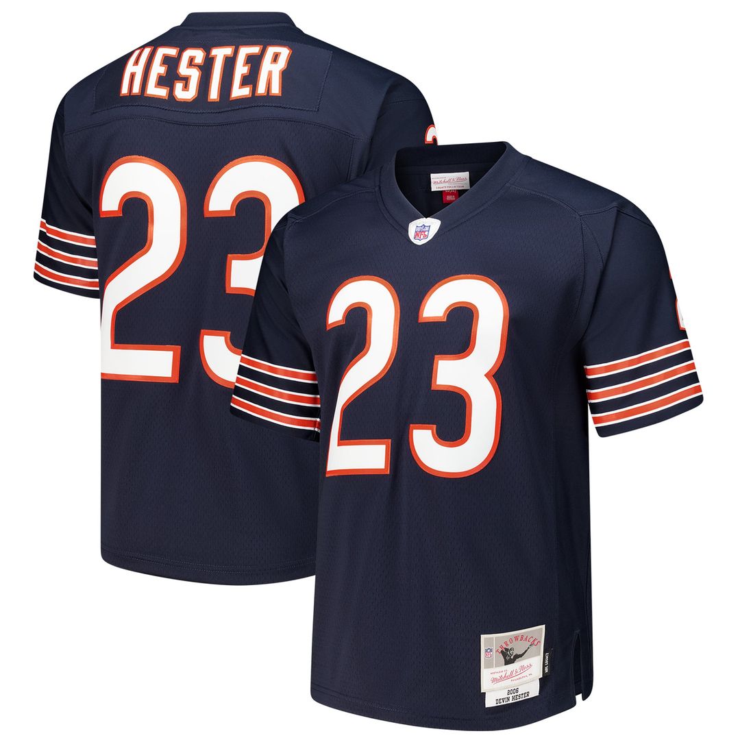 Devin Hester Chicago Bears Legacy Replica Jersey - Navy