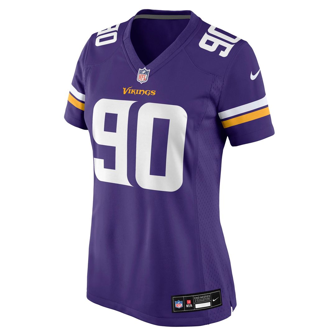 Tyrion Ingram - Dawkins Minnesota Vikings Women's Team Game Jersey - Purple