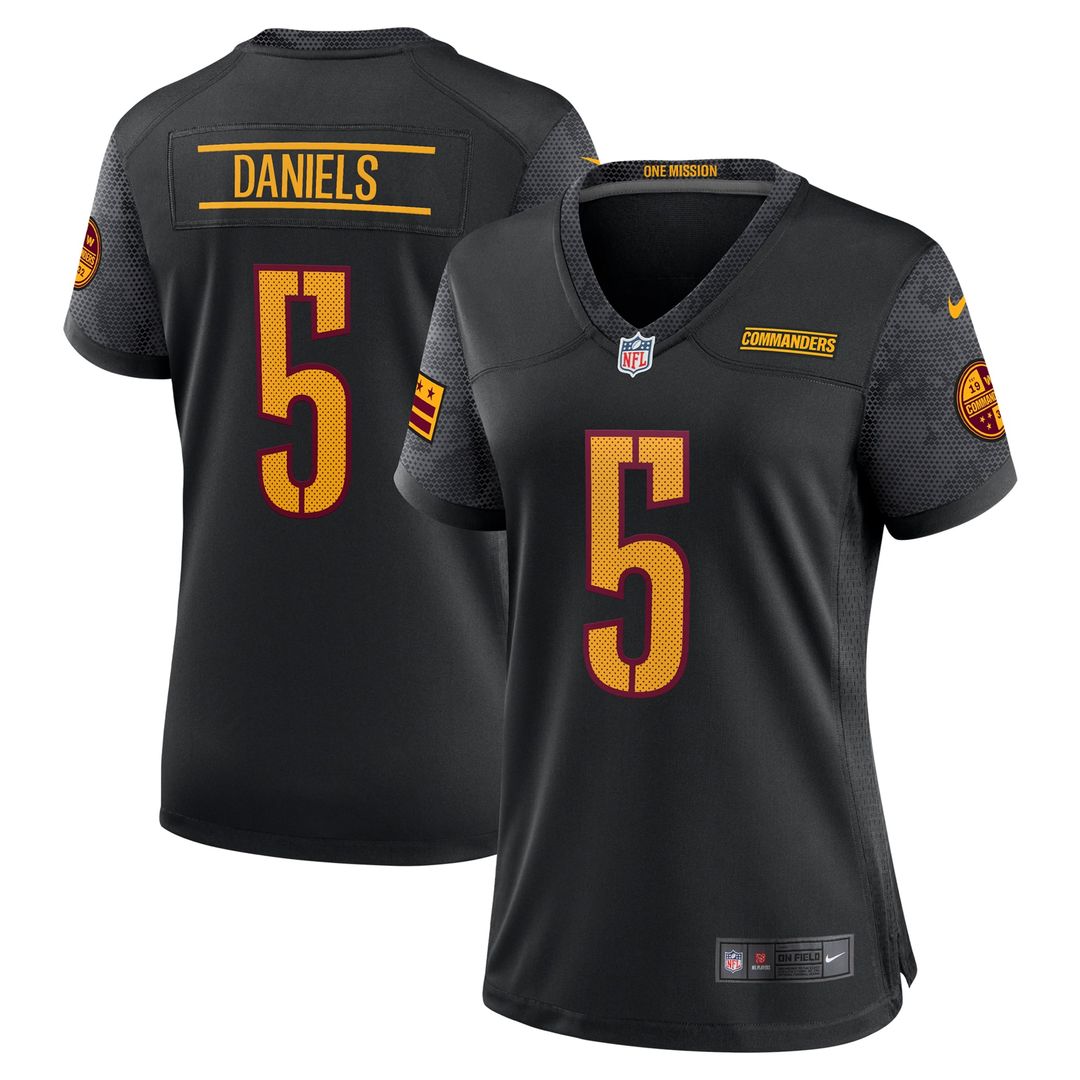 Jayden Daniels Washington Commanders Women's Game Jersey - White