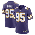 Caleb Banks Minnesota Vikings Alternate Classic Game Jersey - Purple