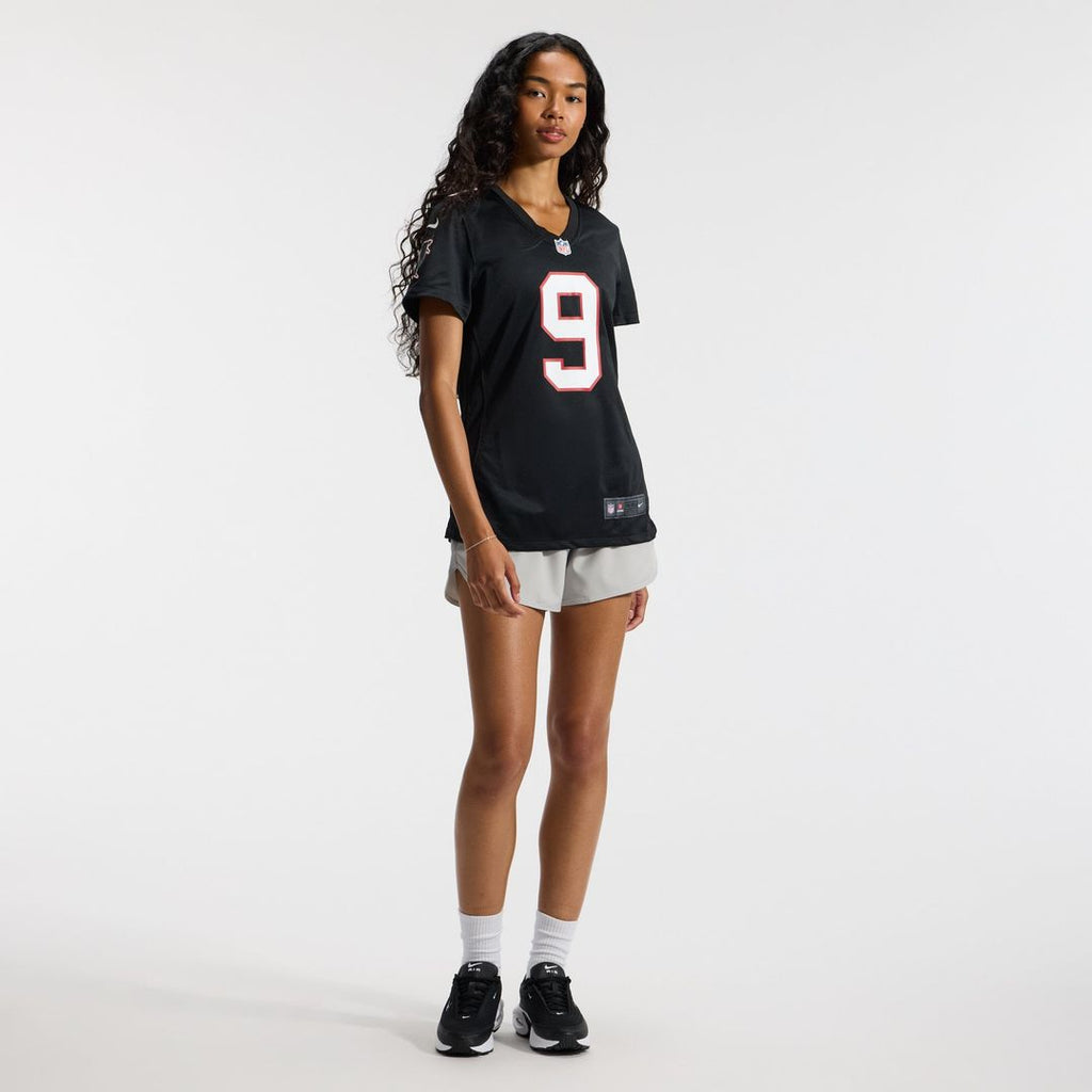 Michael Penix Jr. Atlanta Falcons Women's Alternate Game Jersey - Black