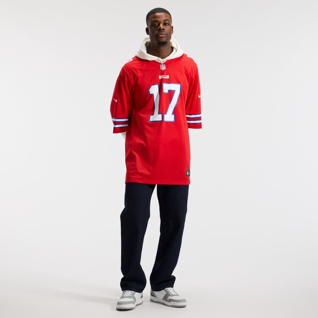 Josh Allen Buffalo Bills Game Player Jersey - White
