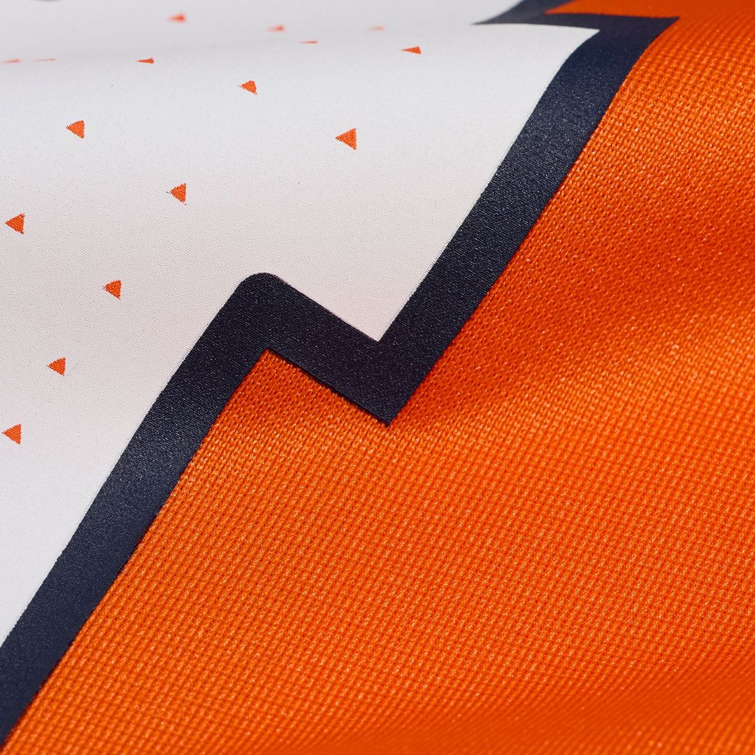 Kris Abrams - Draine Denver Broncos Team Game Jersey - Orange