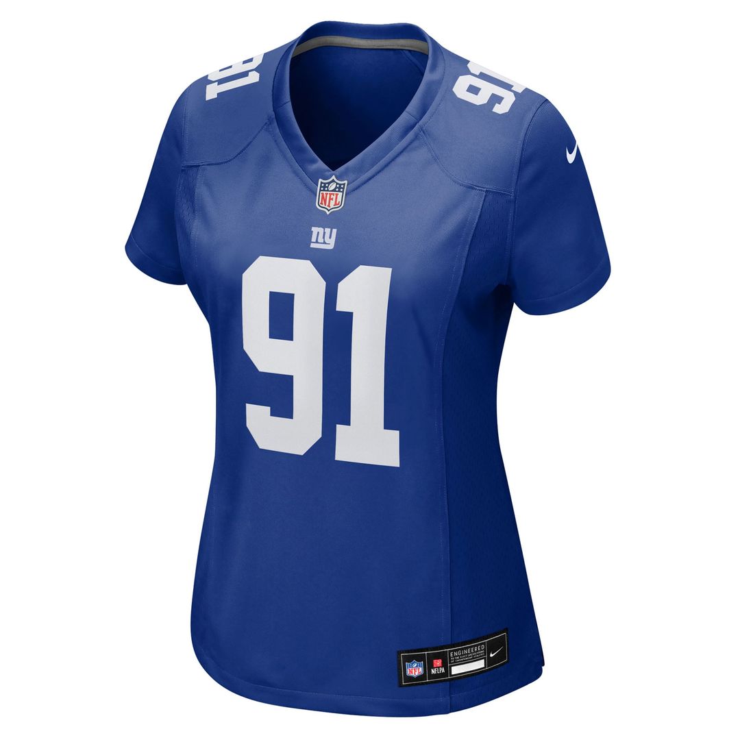 Darius Alexander New York Giants Women's Team Game Jersey - Royal