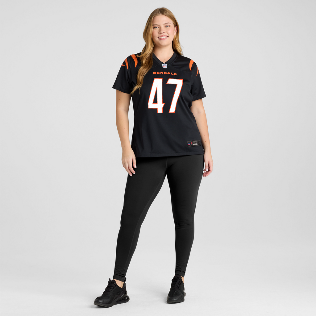 Swayze Bozeman Cincinnati Bengals Women's Team Game Jersey - Black