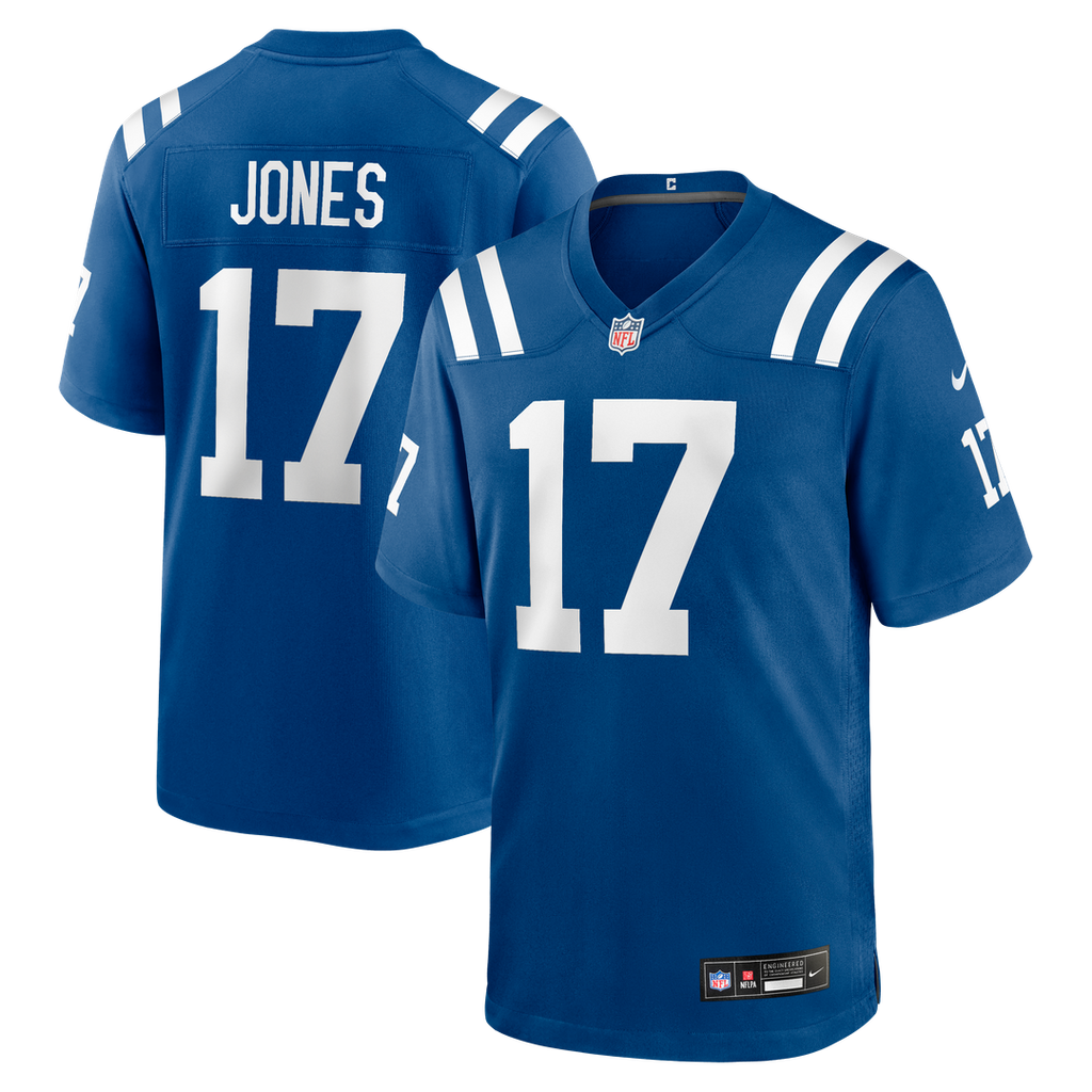 Daniel Jones Indianapolis Colts Team Game Jersey - Royal
