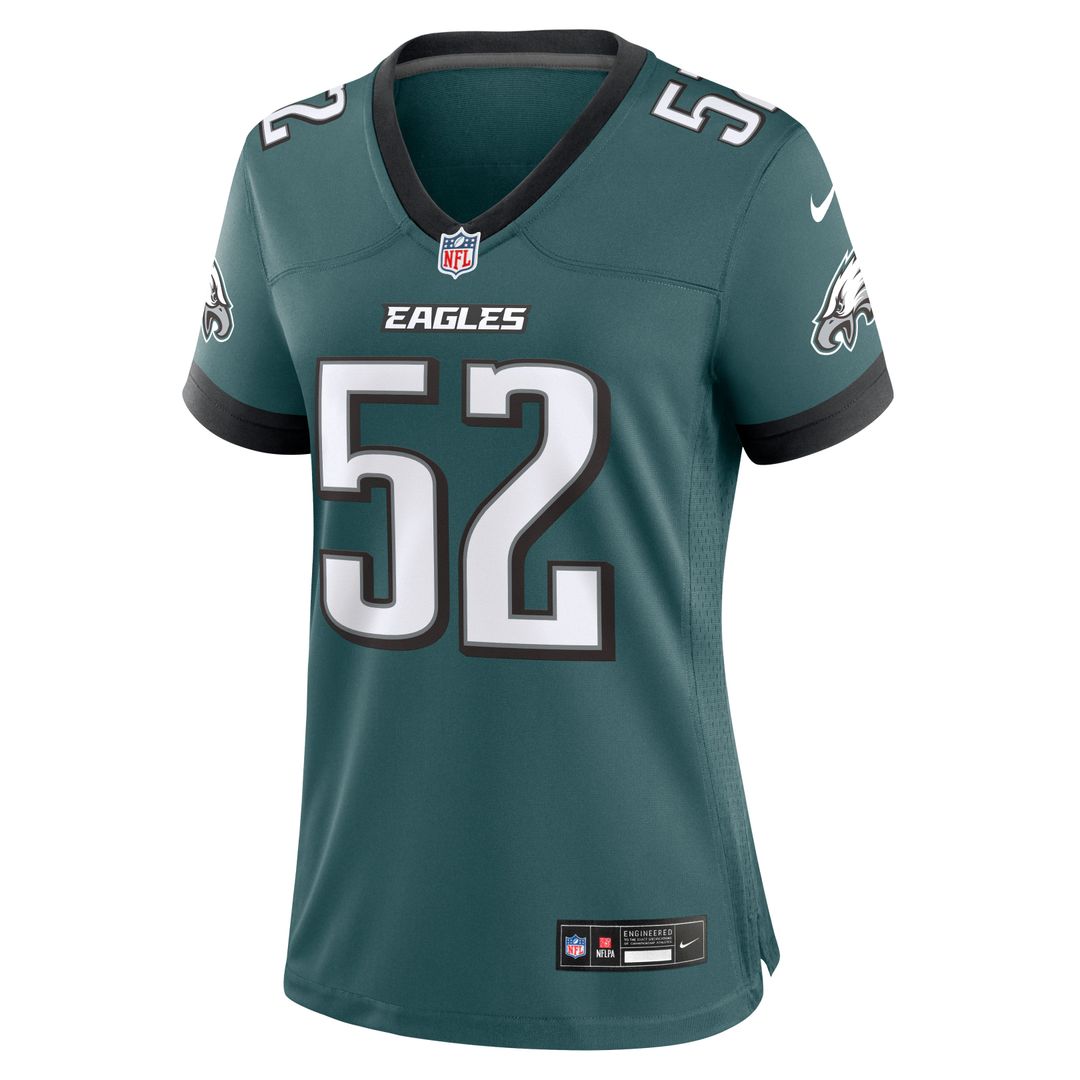 Jonathan Greenard Philadelphia Eagles Women's Team Game Jersey - Midnight Green
