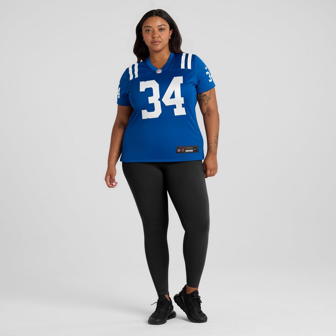 Joe Perry Indianapolis Colts Women's Game Retired Player Jersey - Royal