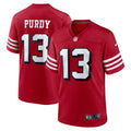 Brock Purdy San Francisco 49ers Alternate Game Player Jersey - Scarlet