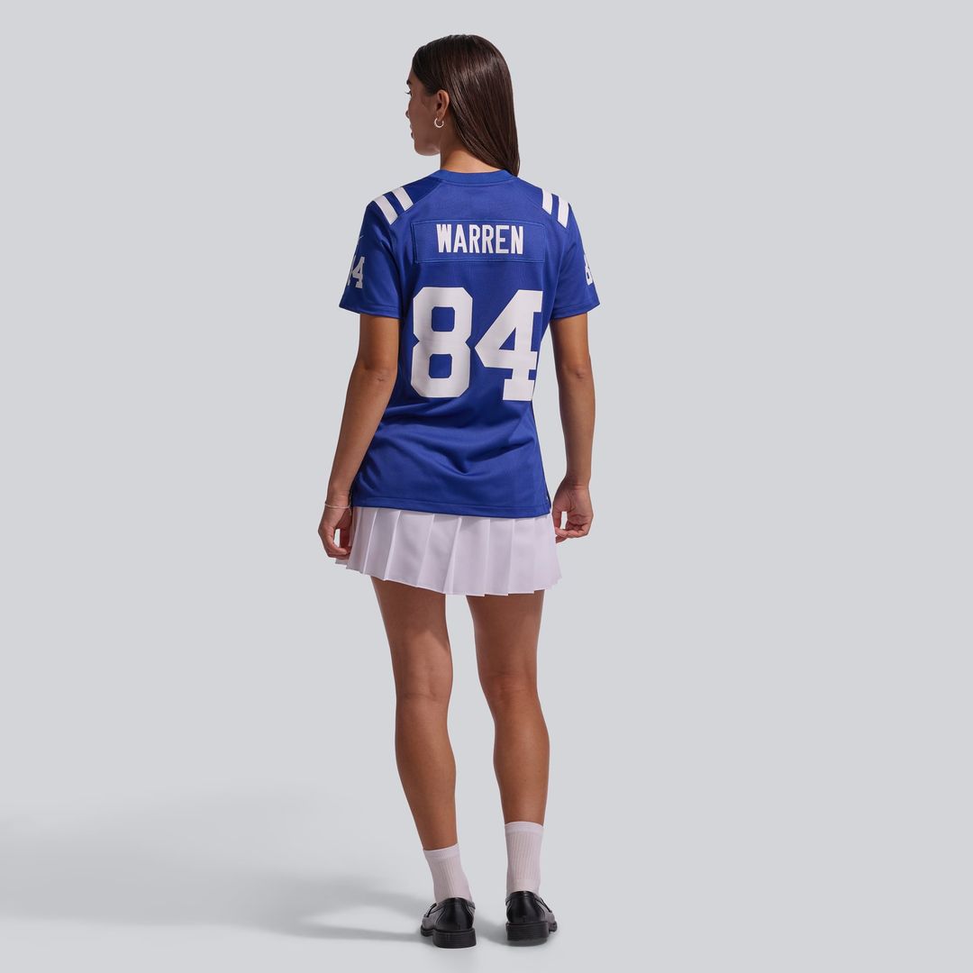 Tyler Warren Indianapolis Colts Women's Game Jersey - Royal