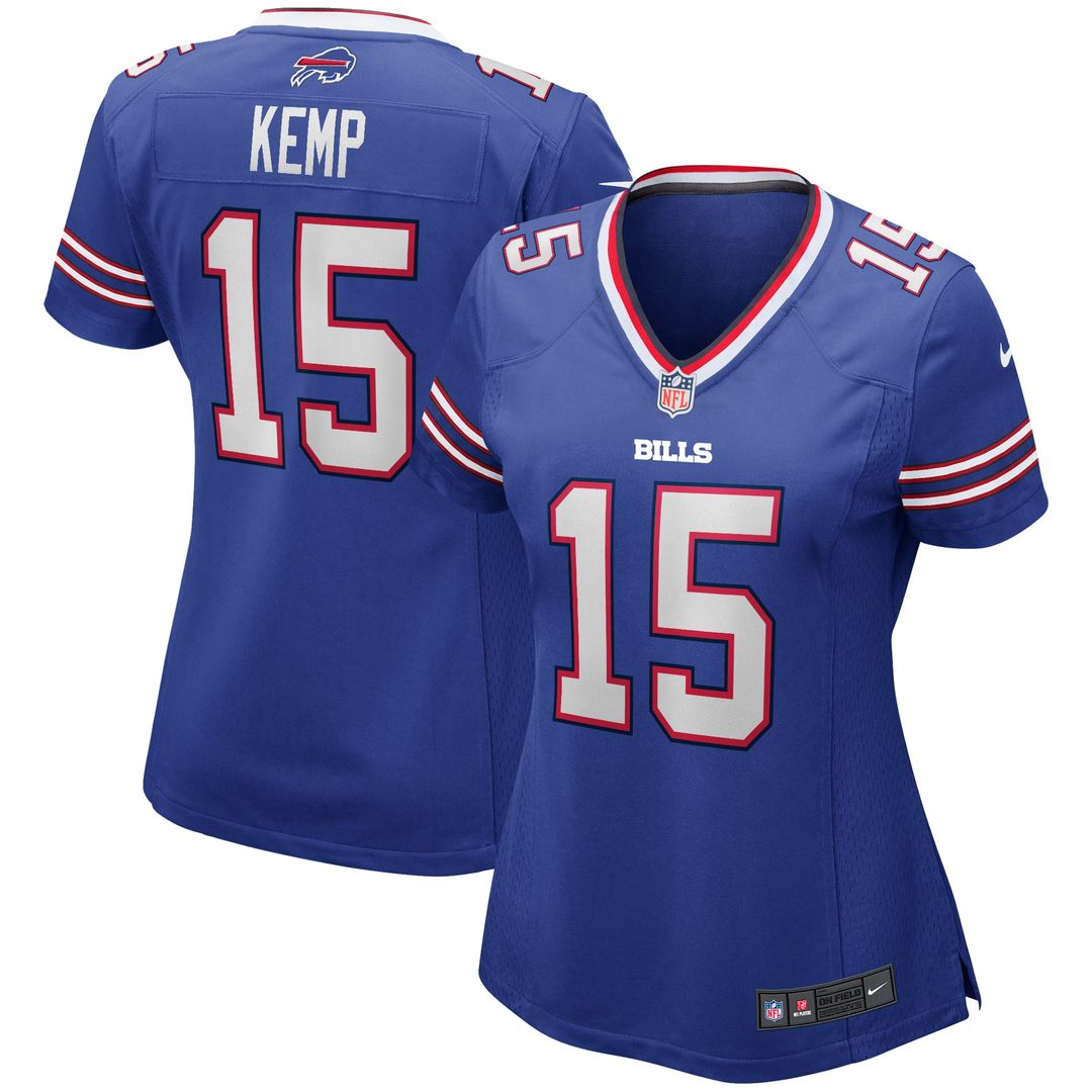 Jack Kemp Buffalo Bills Women's Game Retired Player Jersey - Royal