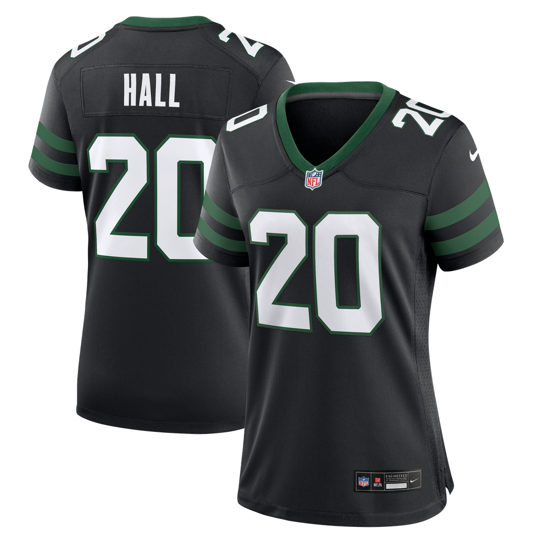 Breece Hall New York Jets Women's Alternate Game Jersey - Legacy Black