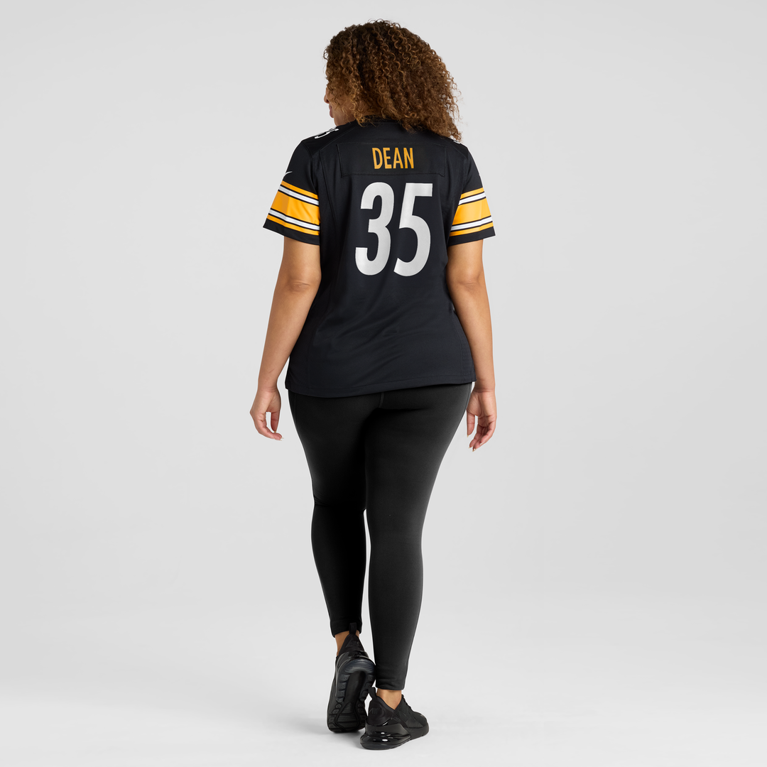 Jamel Dean Pittsburgh Steelers Women's Team Game Jersey - Black