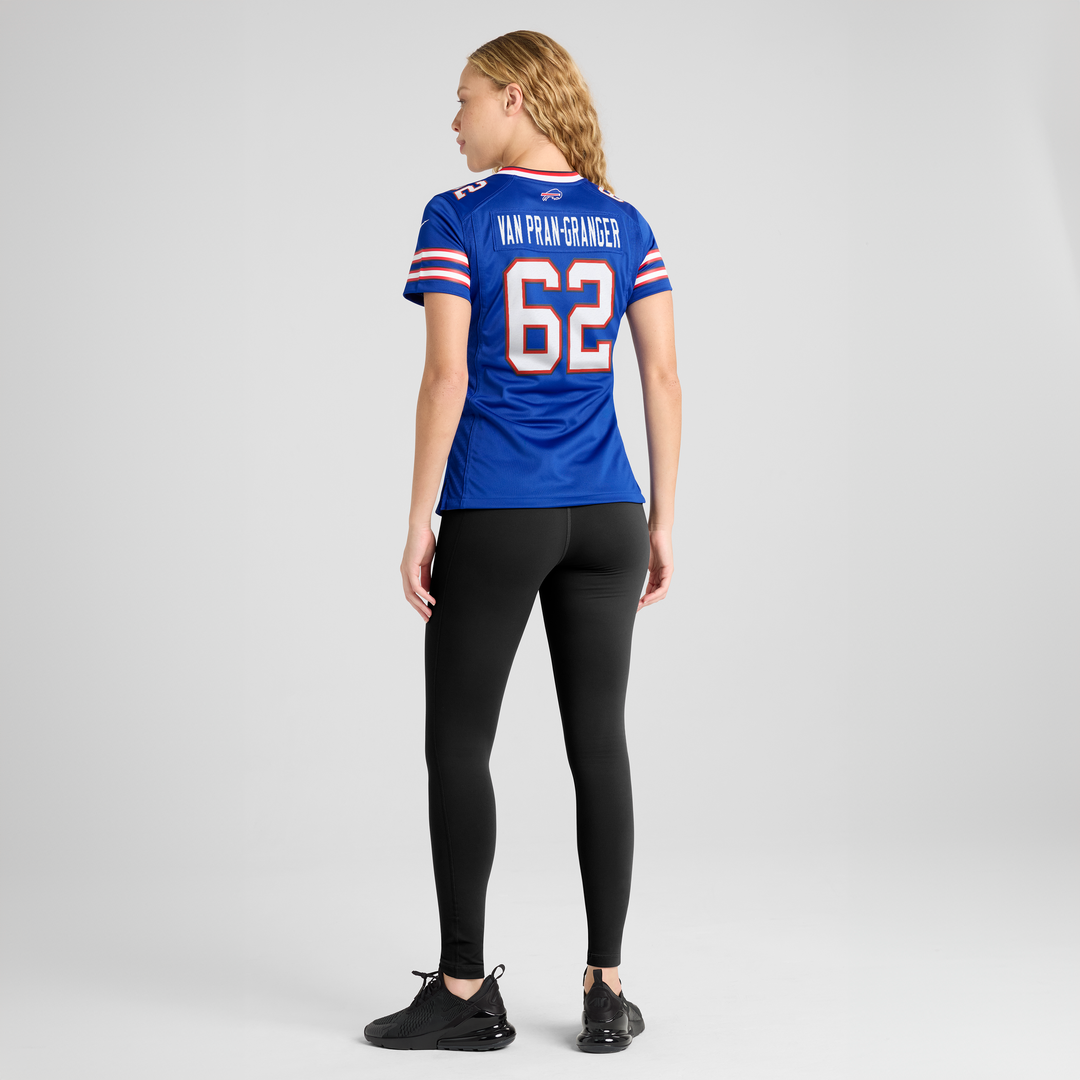 Sedrick Van Pran - Granger Buffalo Bills Women's Game Jersey - Royal