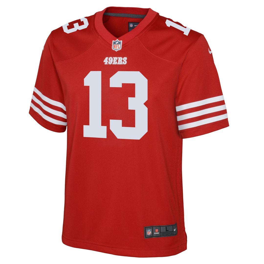 Brock Purdy San Francisco 49ers Youth Game Jersey - Scarlet
