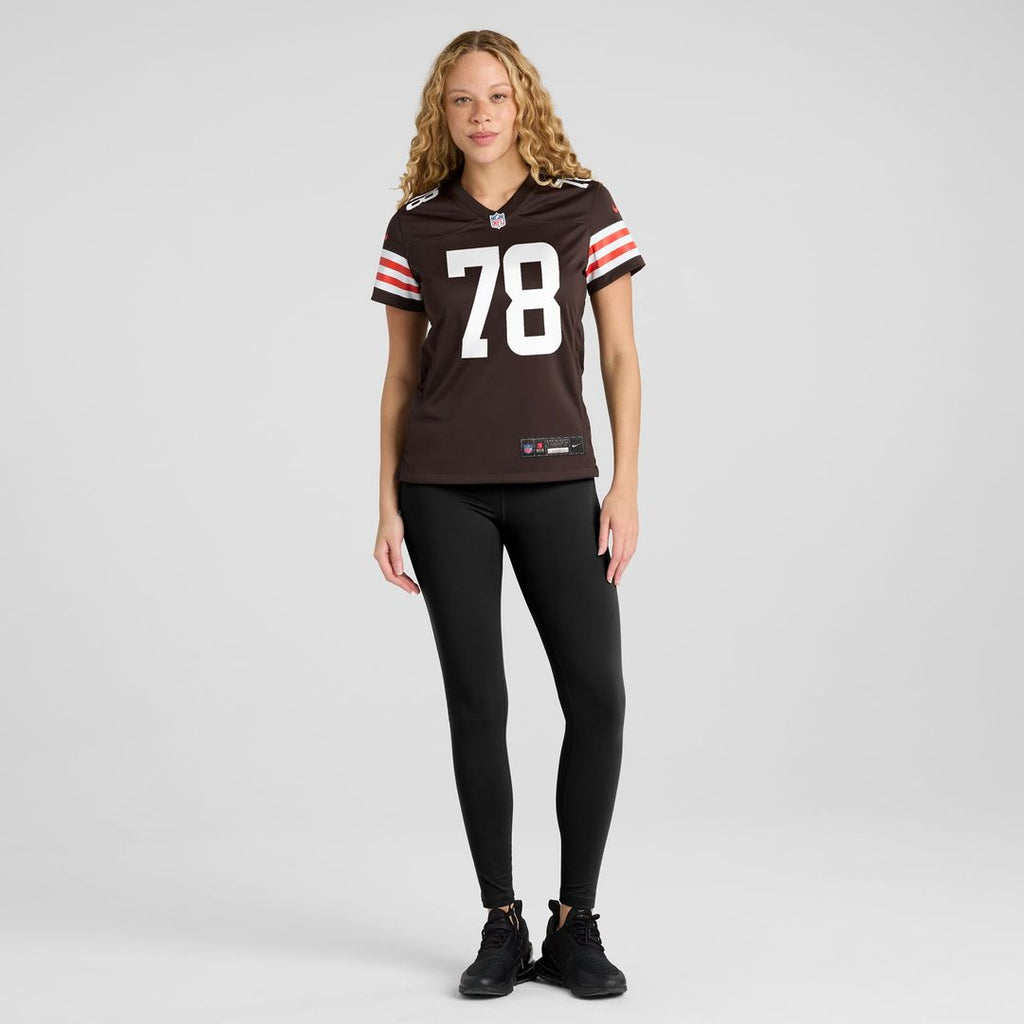 Jack Conklin Cleveland Browns Women's Game Jersey - Brown