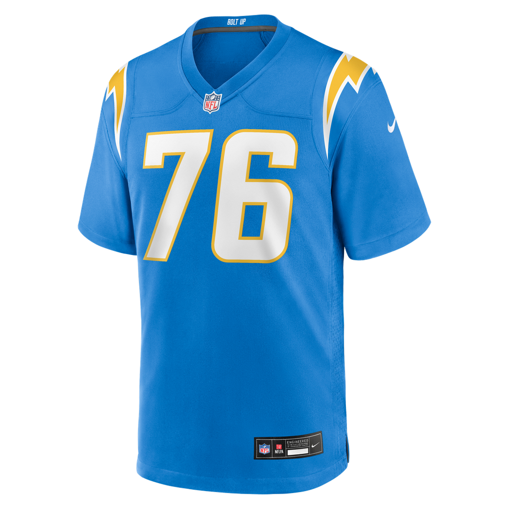 Joe Alt Los Angeles Chargers Alternate Super Chargers Game Player Jersey - Navy