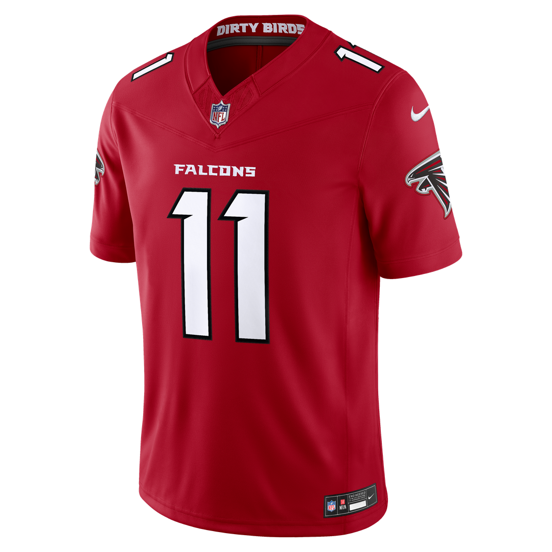 Jalon Walker Atlanta Falcons Team Vapor F.U.S.E. Stitched Limited Jersey - Red
